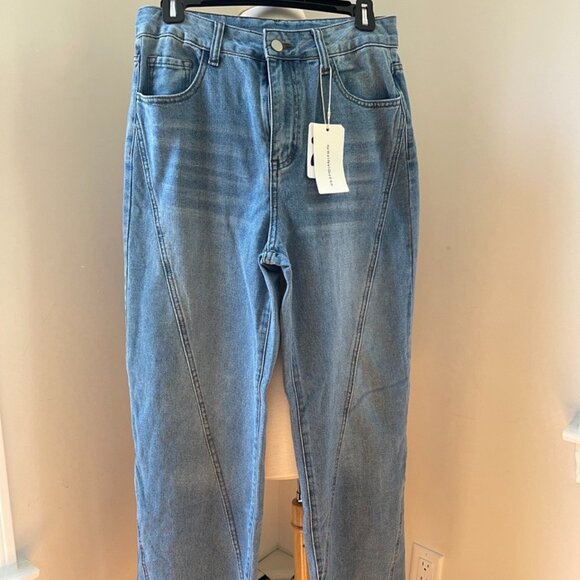 Commense Bell Bottom Jeans Size Medium Wide Leg - Picture 1 of 4